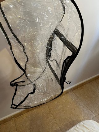 Funda burbuja para carrito de bebé