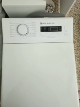 Lavadora Blanca Carga Superior