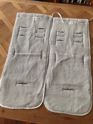 2 Colchonetas para cochecito gemelar