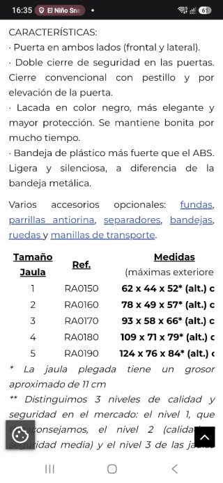 Jaula perro XXL
