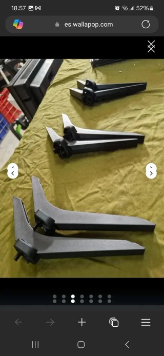 6 Pares Patas Soporte TV