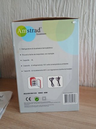 Mini Nevera Portátil Amstrad FR977 Frío/Calor