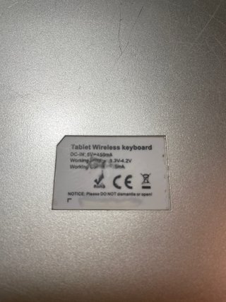 Funda con teclado para iPad