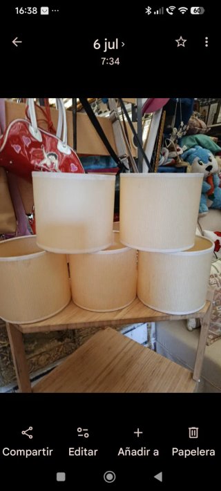 Tulipani per lampade (Set di 5)