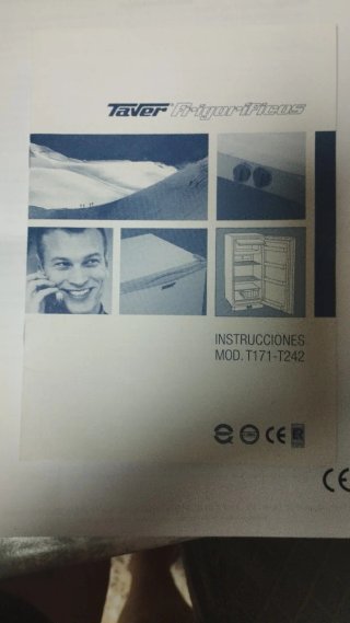 Frigorífico Taver a gas butano