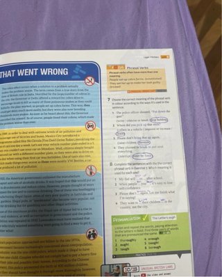 Libro de inglés de 2° de Bachilletato
