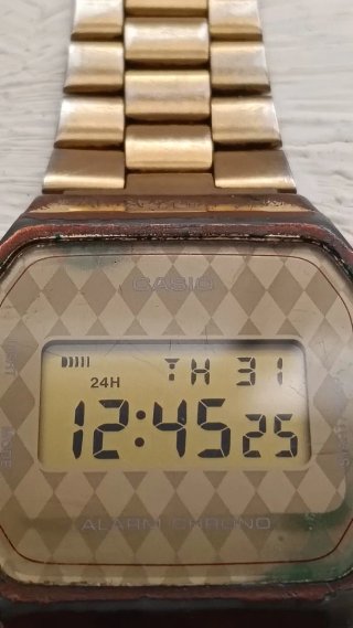 Reloj de Pulsera Casio Vintage A168 Original