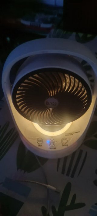 Ventilador USB con Luz LED