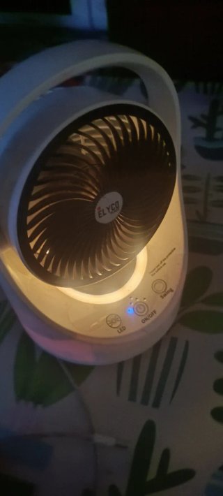 Ventilador USB con Luz LED
