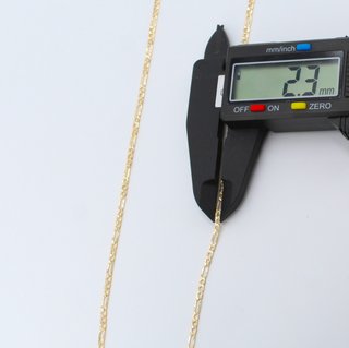 Cadena de oro de 18k. Peso: 2.92 gr.