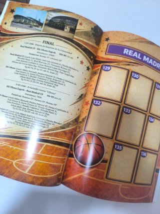 Album figurine Basket 87-88 Coppe Europee