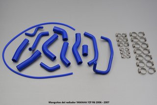 Manguitos del radiador YAMAHA YZF R6 2006 - 2007
