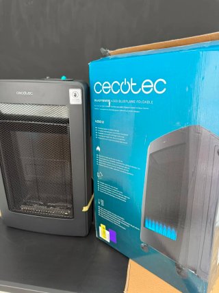 Cecotec Estufa de Gas Llama Azul Plegable ReadyWar