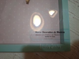Marco Decorativo Madera Lovely Story