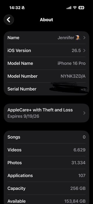 iPhone 16 Pro 256GB Titanio Desierto