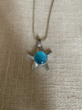 Colgante estrella de plata