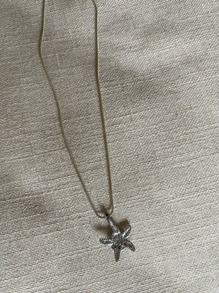 Colgante estrella de plata