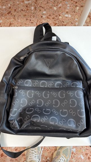 Mochila Guess Negra Original