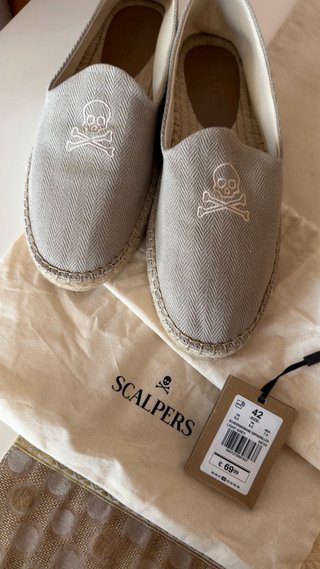 Alpargatas Scalpers Talla 42 Nuevas