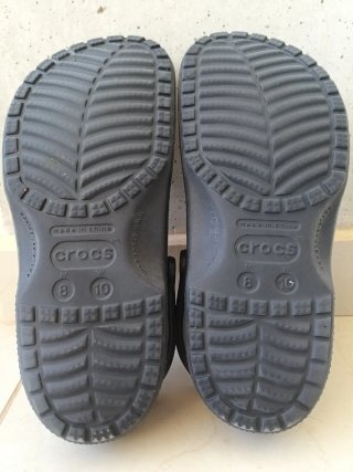 Crocs con Jibbitz PLEASURES Post Malone 42 M8 W10