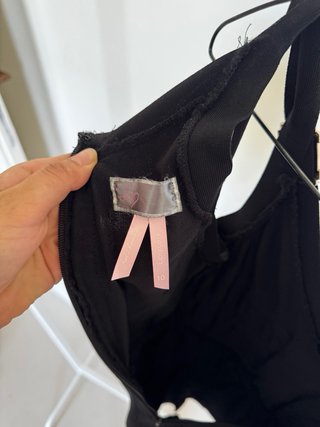 Vestido negro corto ajustado Talla M