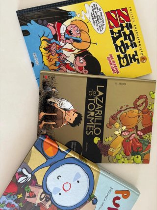 Lote de libros infantiles y juveniles.