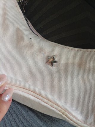 Bolso rosa y plateado para niña