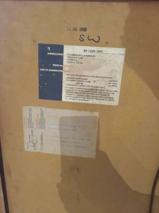 Vetrina inglese per soggiorno/ufficio