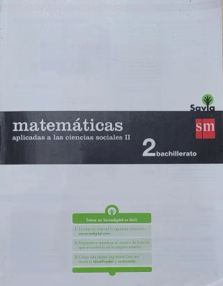 Matemáticas aplicadas a las ciencias sociales I...