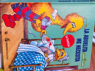 Colección de libros de barrio sesamo