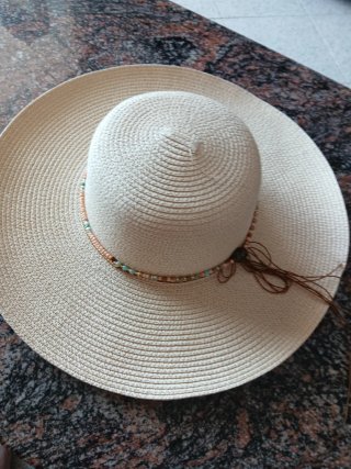 Sombrero de paja para chica