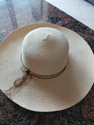 Sombrero de paja para chica