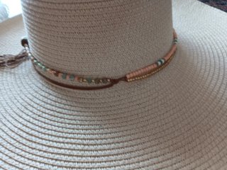 Sombrero de paja para chica
