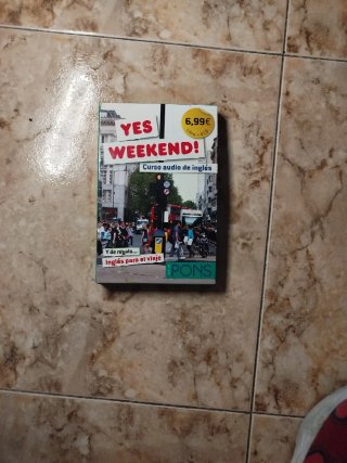Curso Inglés Pons Yes Weekend Libro + 4 CD
