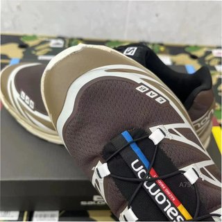 Zapatillas Salomon XT6 Talla 38 Beige/Marrón