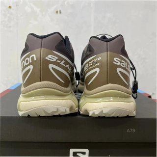 Zapatillas Salomon XT6 Talla 38 Beige/Marrón
