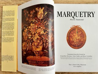 Libro Marquetería ebanistería  madera restauración