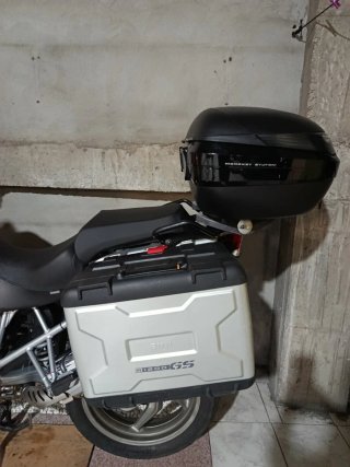 BMW GS 1200 Naranja y Plata