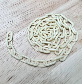 Corrente 50cm/s elos 11mm para artesanato