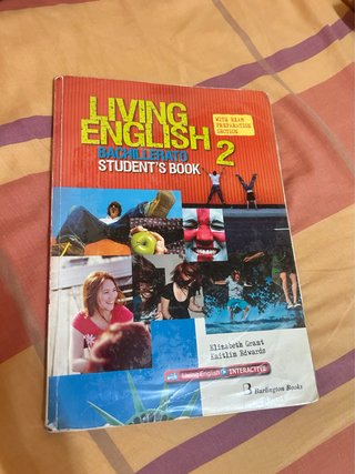 Libro de inglés Living English 2 Bachillerato