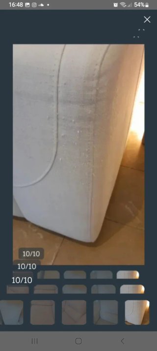 Sofá Ikea 2 plazas tela beige