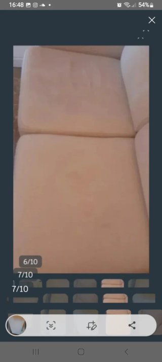 Sofá Ikea 2 plazas tela beige