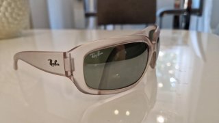 Gafas de sol Ray-Ban transparentes