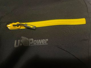 Pantaloncini U-Power Lavoro Nero Giallo