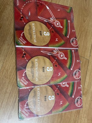 Libros 3 Eso matematicas