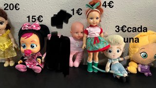 Lote Peluches Betty Boop, Unicornio, Frozen