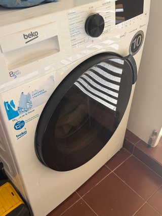 Lavasecadora Beko 8kg/5kg ProSmart SteamCure Bluet