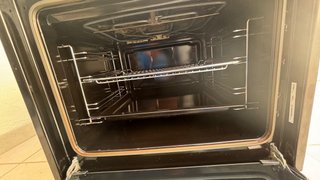 Horno Integrable Negro y Plateado Built-in oven