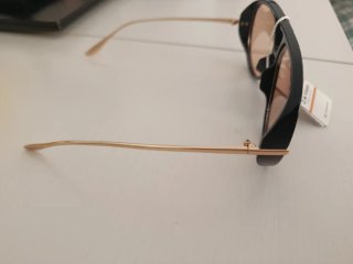 Gafas O.M Vision Negro y Dorado