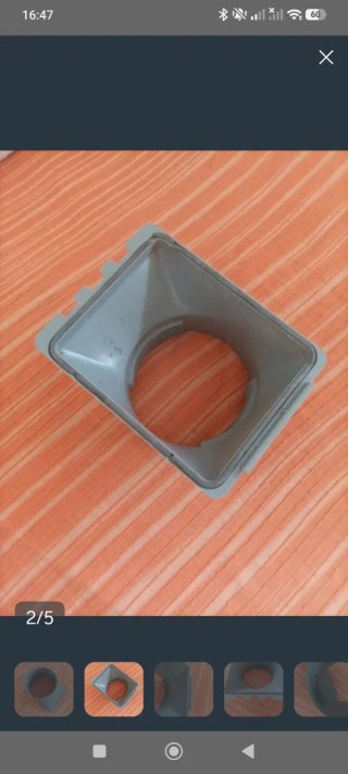 Conector tubo aire acondicionado portátil